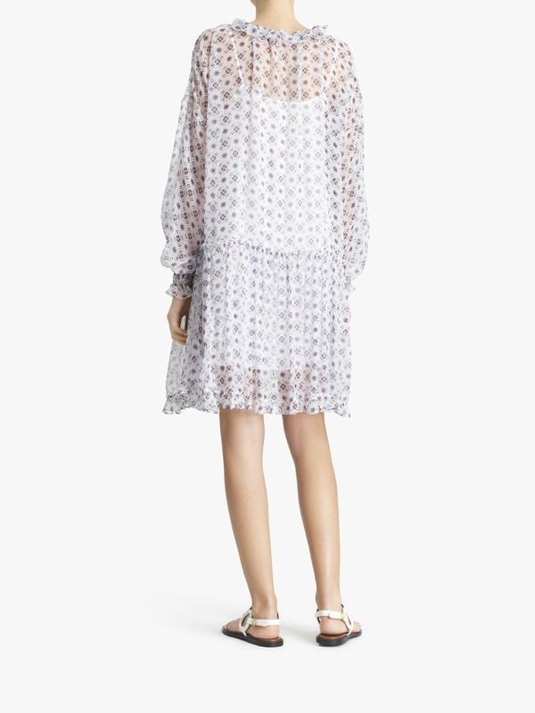 Chloé Vestidos Mujer Ropa Blancas 100% Silk TLBA43169